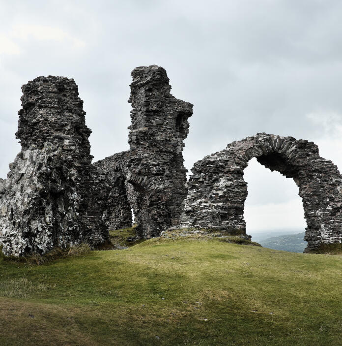 Castle ruins.