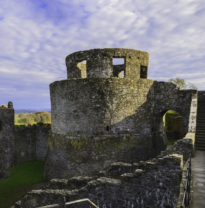 interior of castle.