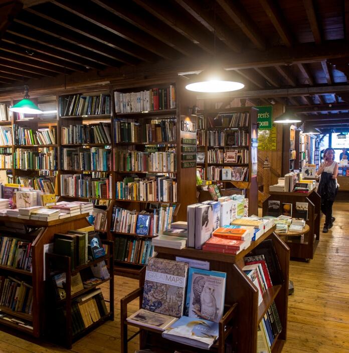 A book shop.