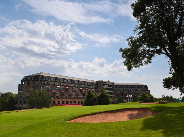 Celtic Manor Resort hotel and golf course.