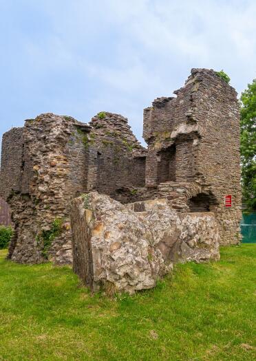 Ruins of a castle.