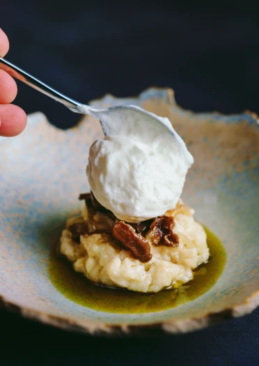 A dessert served at the Home by James Sommerin restaurant.