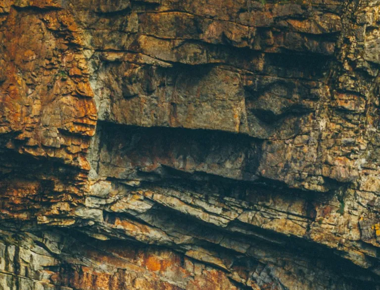 Exploring a cave with Ramsey Island Boat Trips .