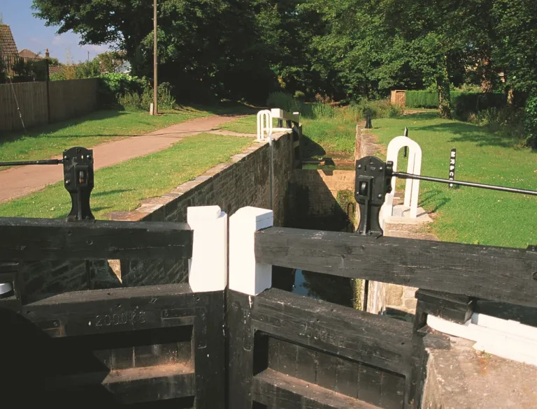 One of the locks at Fourteen Locks.
