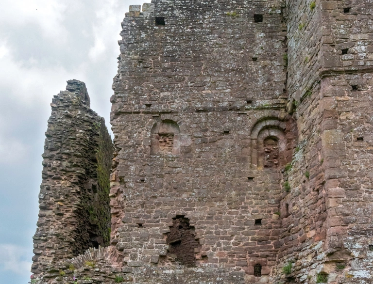 Ruins of a castle tower