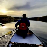 Kayakers on the water.