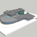 Artistic impression of a new visitor centre.